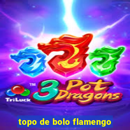 topo de bolo flamengo