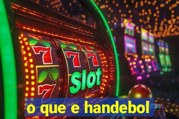o que e handebol
