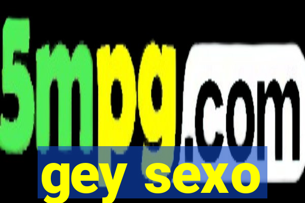 gey sexo