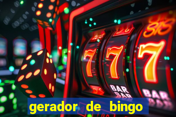 gerador de bingo cha de bebe