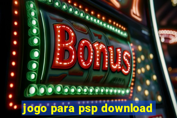 jogo para psp download