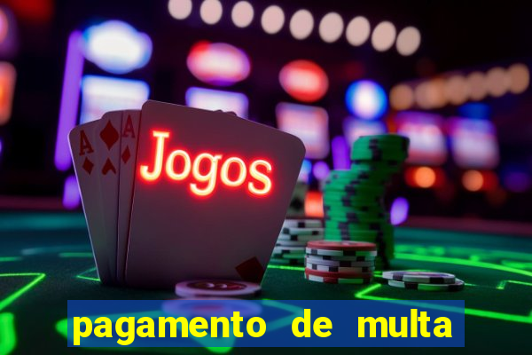 pagamento de multa detran rj