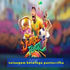 tatuagem botafogo panturrilha