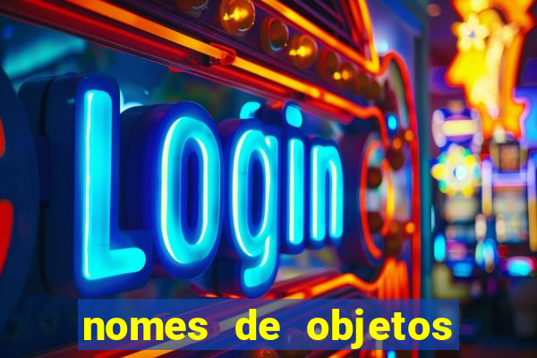 nomes de objetos de origem tupi guarani