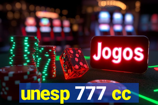 unesp 777 cc