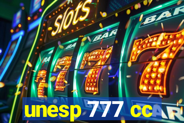 unesp 777 cc