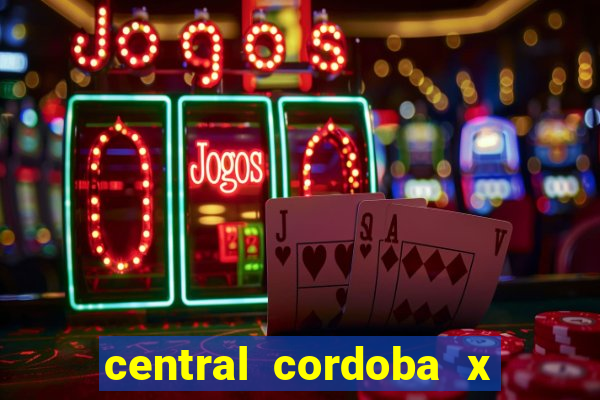 central cordoba x estudiantes palpite
