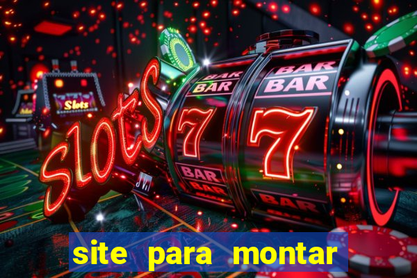 site para montar escalação de time