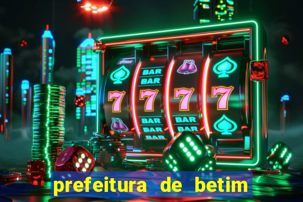 prefeitura de betim - contracheque