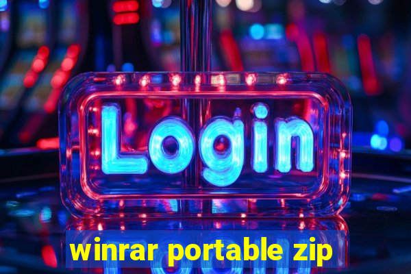winrar portable zip