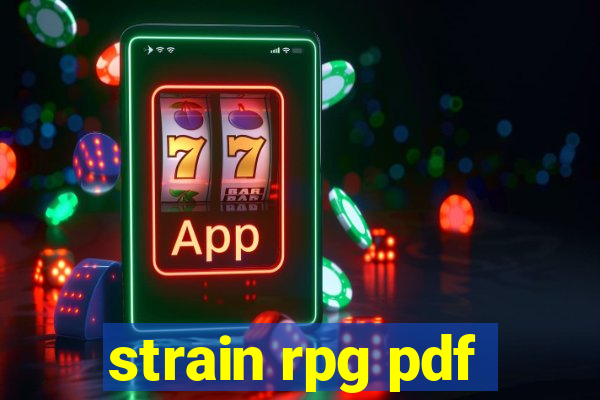strain rpg pdf