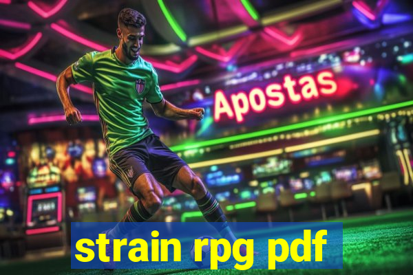 strain rpg pdf