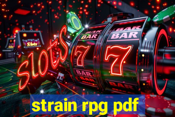 strain rpg pdf