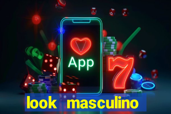 look masculino blazer cinza