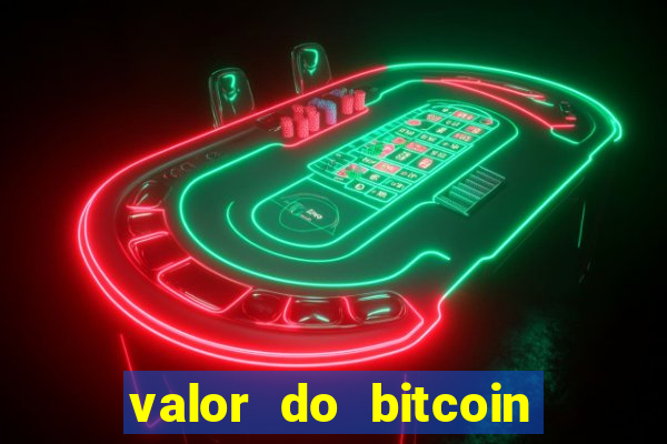 valor do bitcoin em 2020 em reais