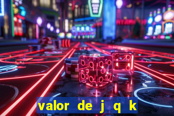 valor de j q k en blackjack