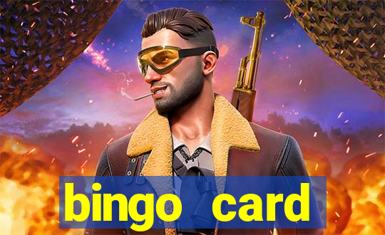bingo card generator with pictures