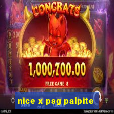 nice x psg palpite