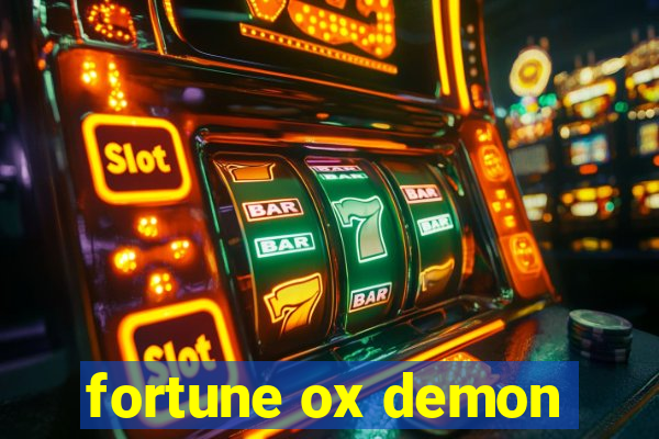 fortune ox demon