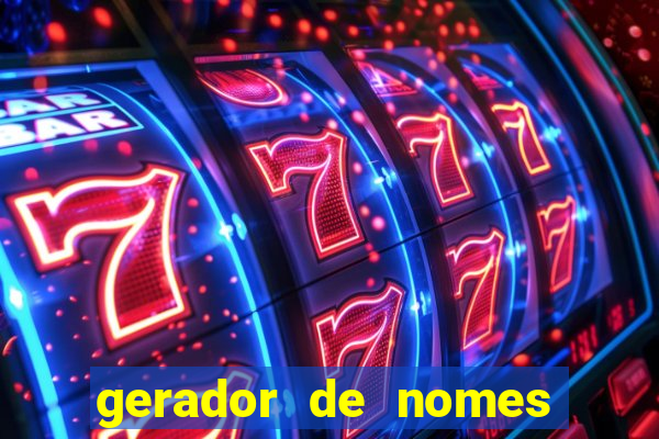 gerador de nomes de guerra