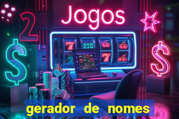 gerador de nomes de guerra