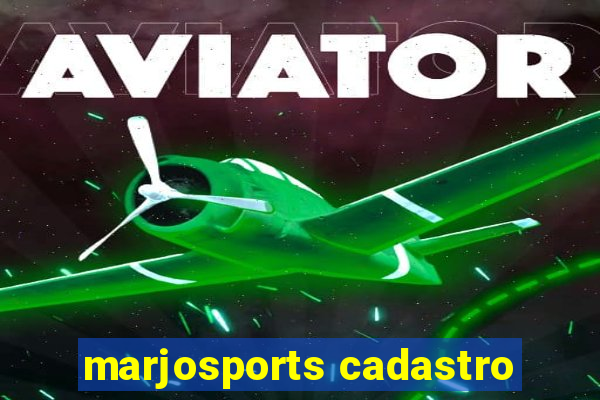 marjosports cadastro