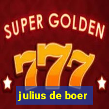 julius de boer