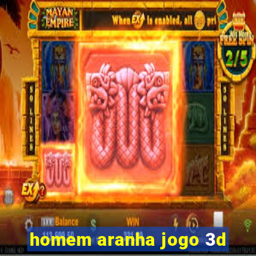 homem aranha jogo 3d