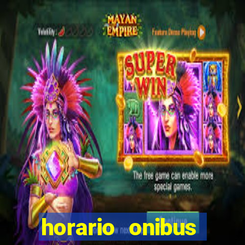 horario onibus santa amelia porto belo