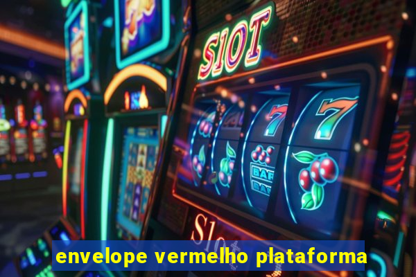 envelope vermelho plataforma