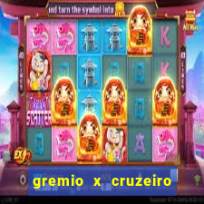 gremio x cruzeiro ao vivo hd