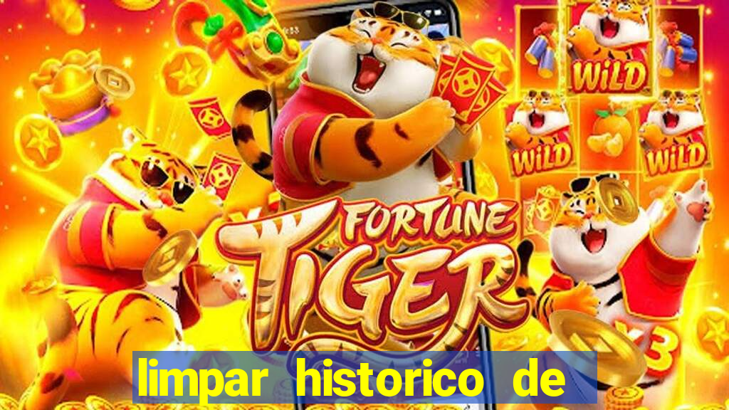 limpar historico de apostas bet365