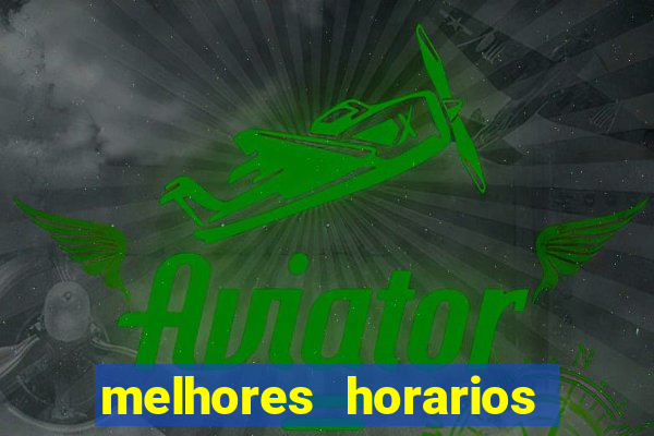 melhores horarios fortune dragon