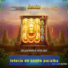 loteria do sonho paraiba