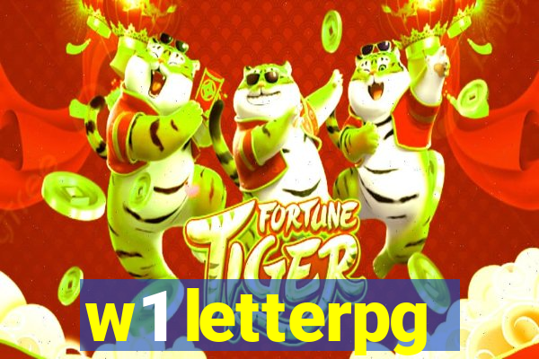 w1 letterpg