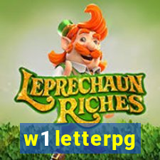 w1 letterpg