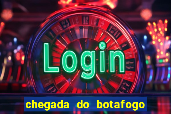 chegada do botafogo no rio de janeiro hoje
