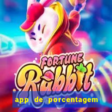 app de porcentagem de jogos slots