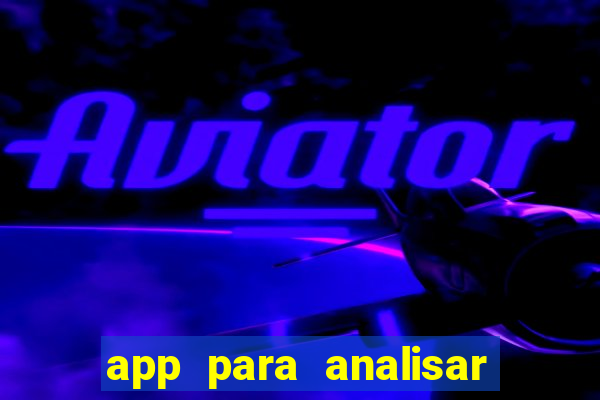 app para analisar jogos de futebol
