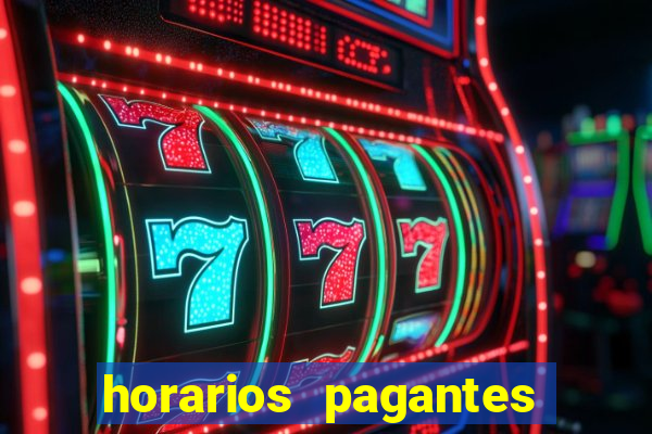 horarios pagantes esporte da sorte