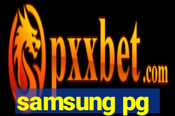 samsung pg