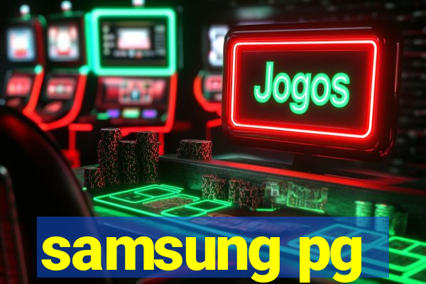 samsung pg