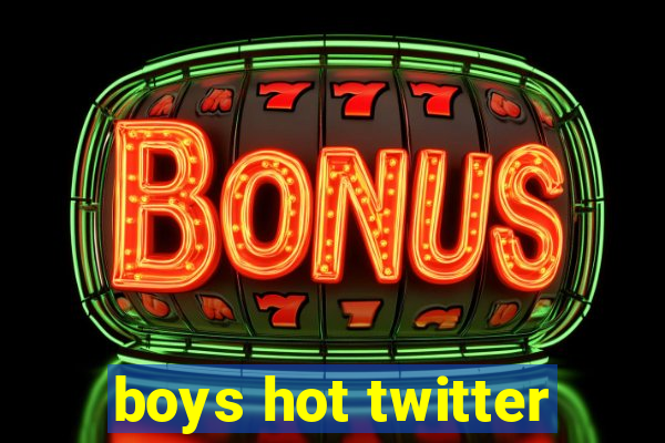 boys hot twitter