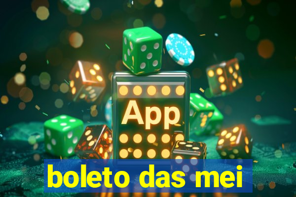 boleto das mei