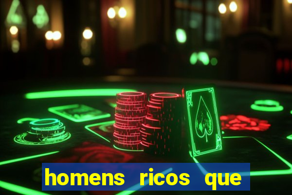 homens ricos que querem bancar telegram