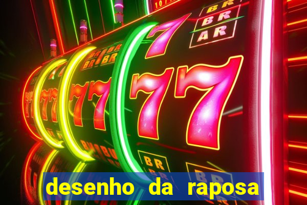 desenho da raposa do cruzeiro para colorir