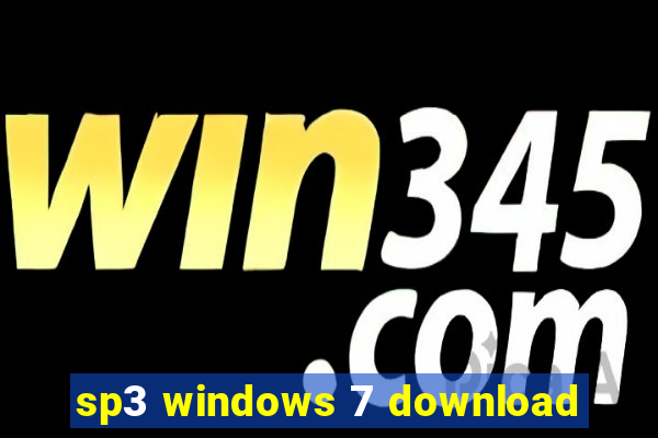 sp3 windows 7 download