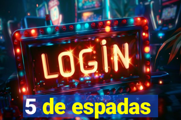 5 de espadas