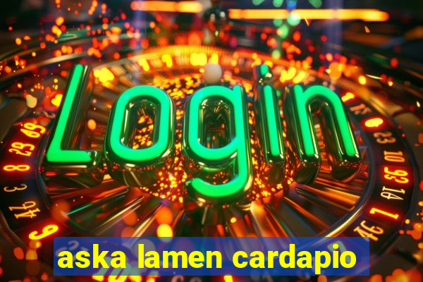 aska lamen cardapio