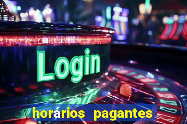 horários pagantes fortune tiger madrugada